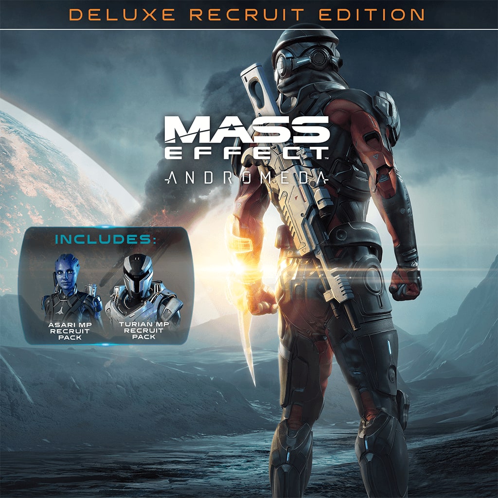 Mass Effect: Andromeda – Deluxe Recruit Edition — обложка (PS4)