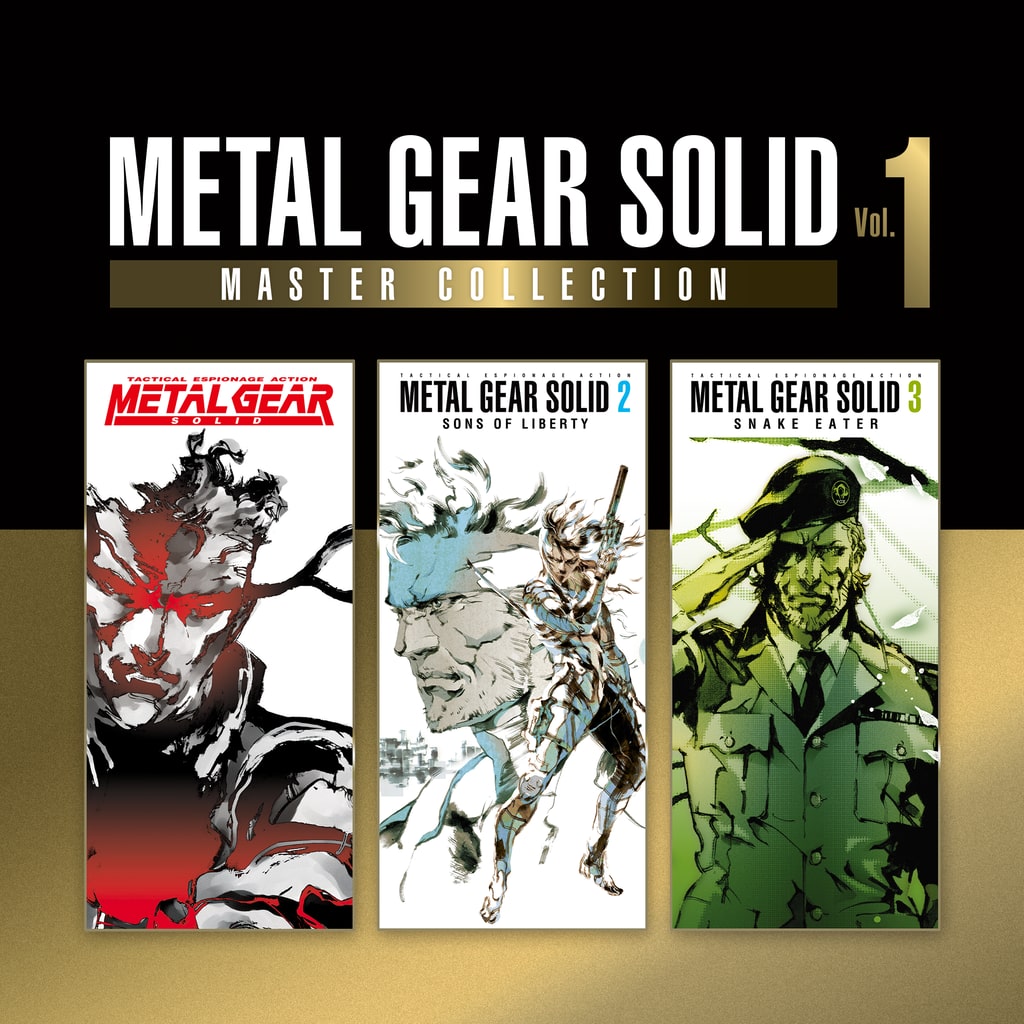 METAL GEAR SOLID: MASTER COLLECTION Vol.1 — обложка (PS4/PS5)