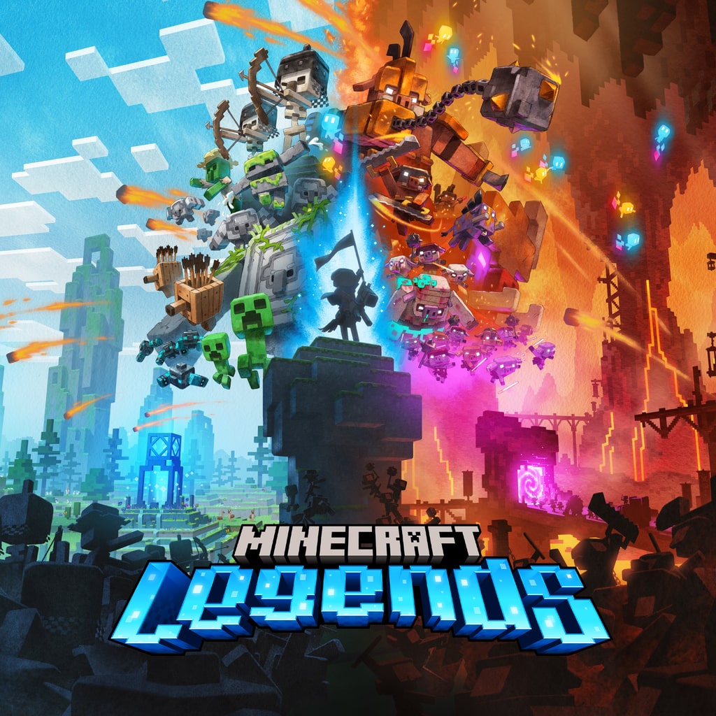 Minecraft Legends — обложка (PS4/PS5)