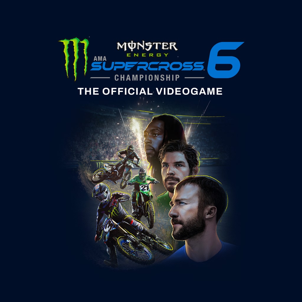 Monster Energy Supercross - The Official Videogame 6 — обложка (PS4/PS5)