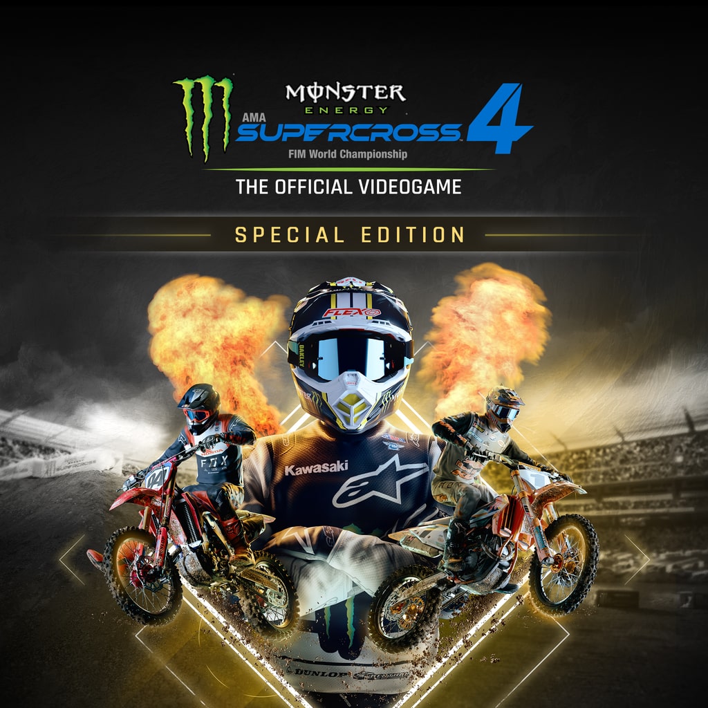 Monster Energy Supercross 3 - Special Edition — обложка (PS4)