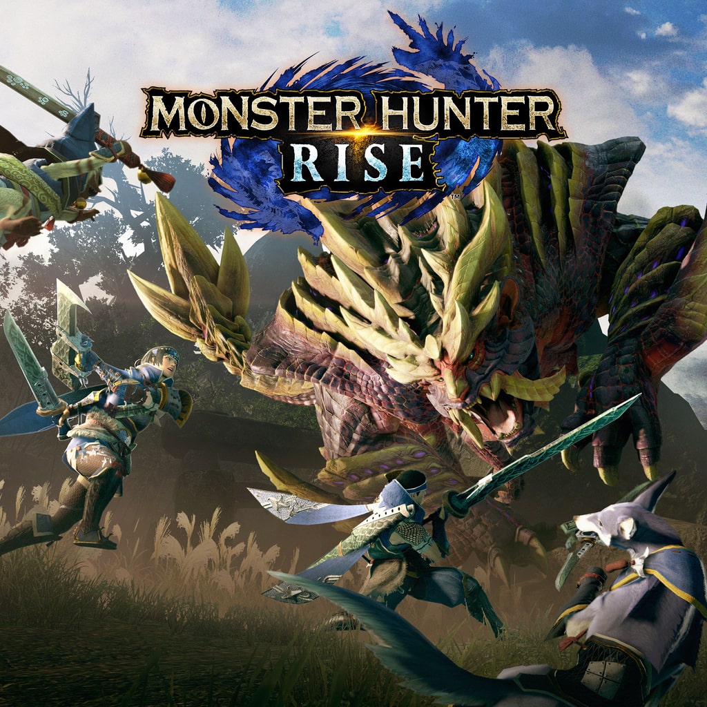 Monster Hunter Rise — обложка (PS4/PS5)