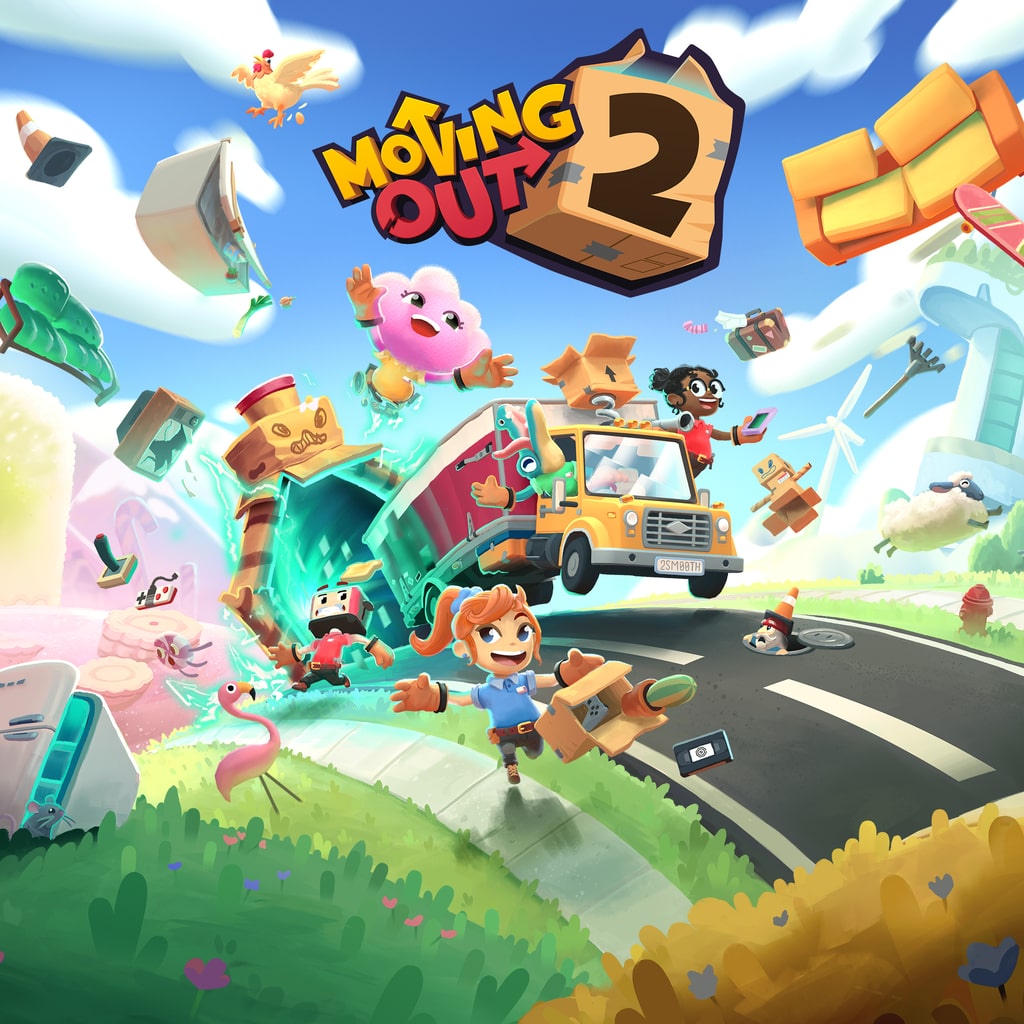 Moving Out 2 — обложка (PS4/PS5)