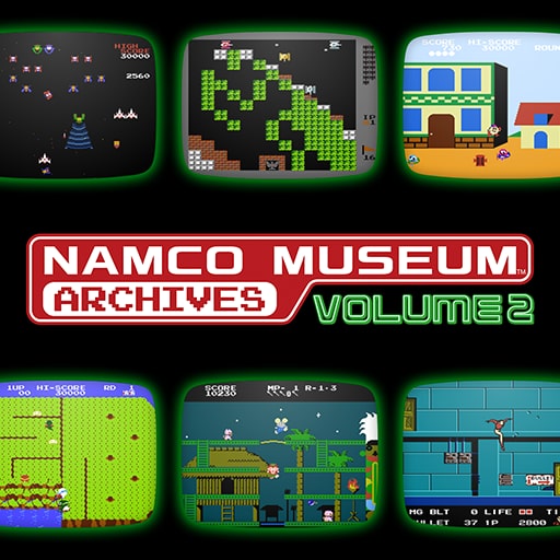 Namco Museum Archives Vol 2, обложка
