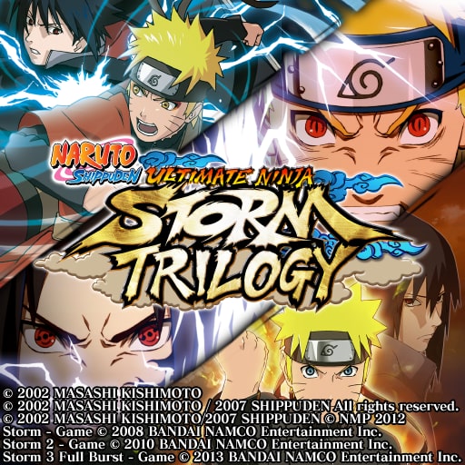 NARUTO SHIPPUDEN: Ultimate Ninja STORM Trilogy, обложка (PS4)