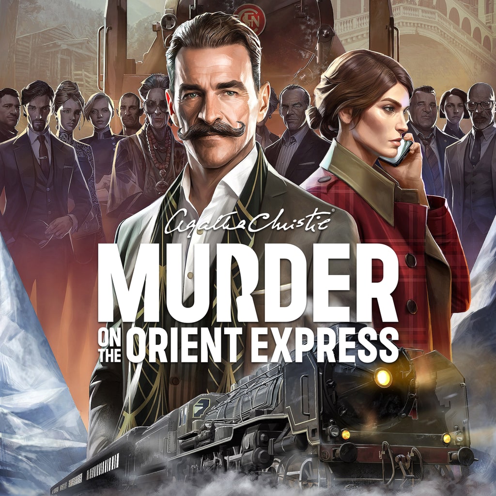 Agatha Christie - Murder on the Orient Express — обложка (PS4/PS5)