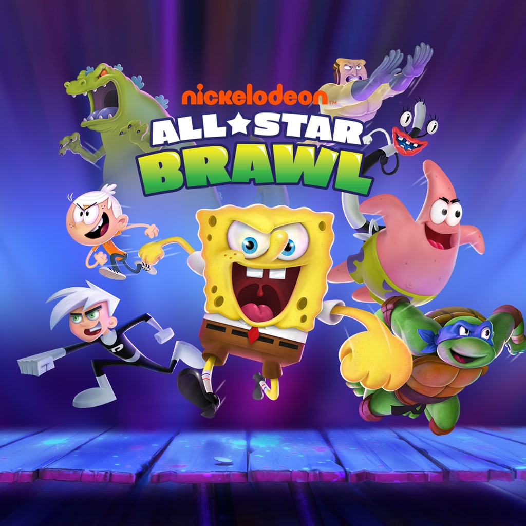 Nickelodeon All-Star Brawl — обложка (PS4/PS5)