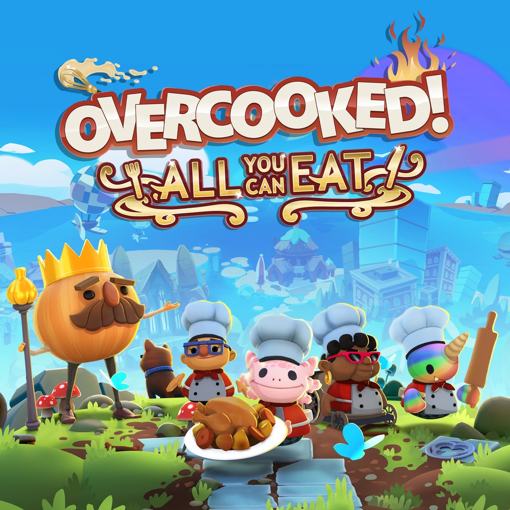 Overcooked! All You Can Eat — обложка (PS4/PS5)