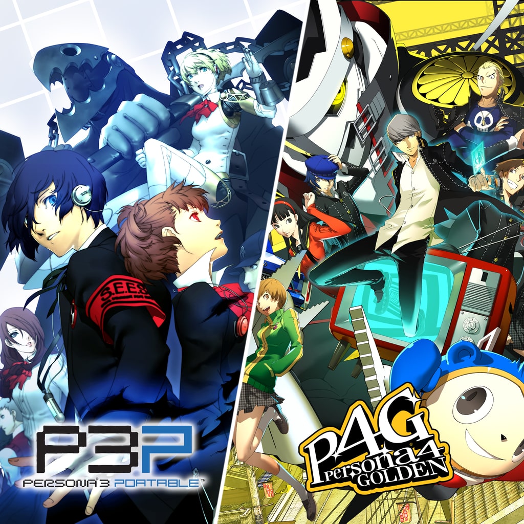 Persona 3 Portable & Persona 4 Golden Bundle — обложка (PS4)