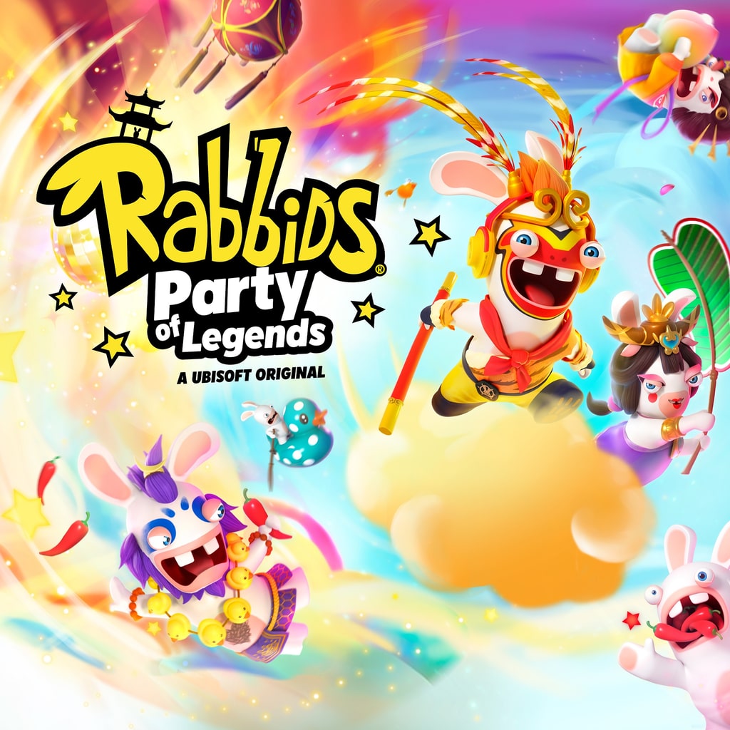 Rabbids: Party of Legends — обложка (PS4)
