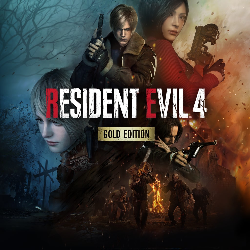 Resident Evil 4 Gold Edition — обложка (PS4/PS5)