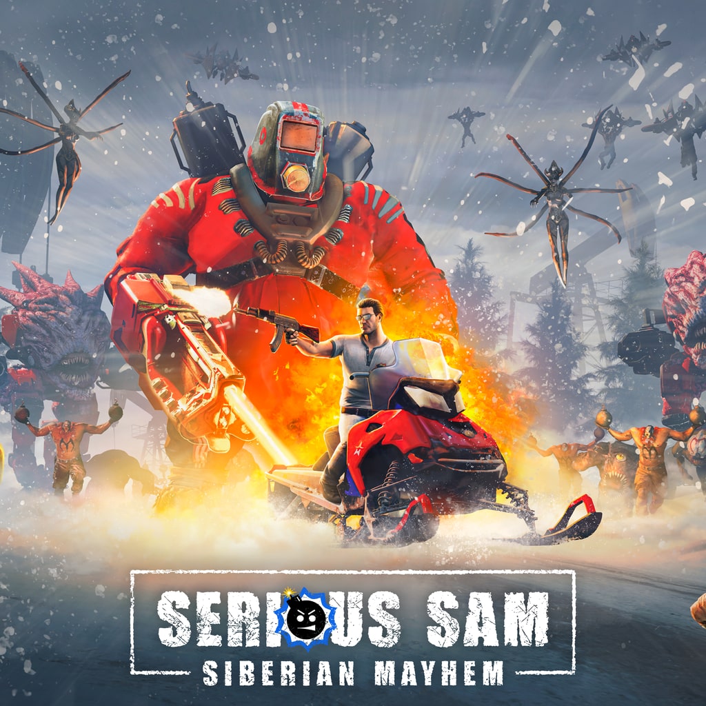 Serious Sam: Siberian Mayhem — обложка (PS5)