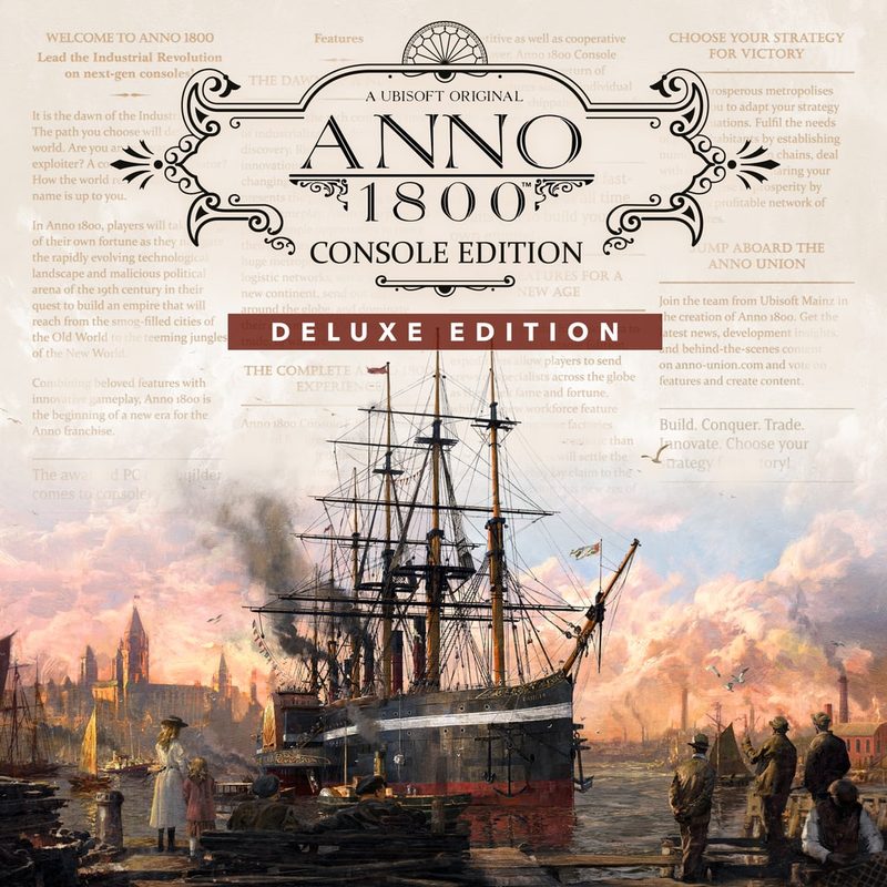 Anno 1800 Console Edition - Deluxe, обложка