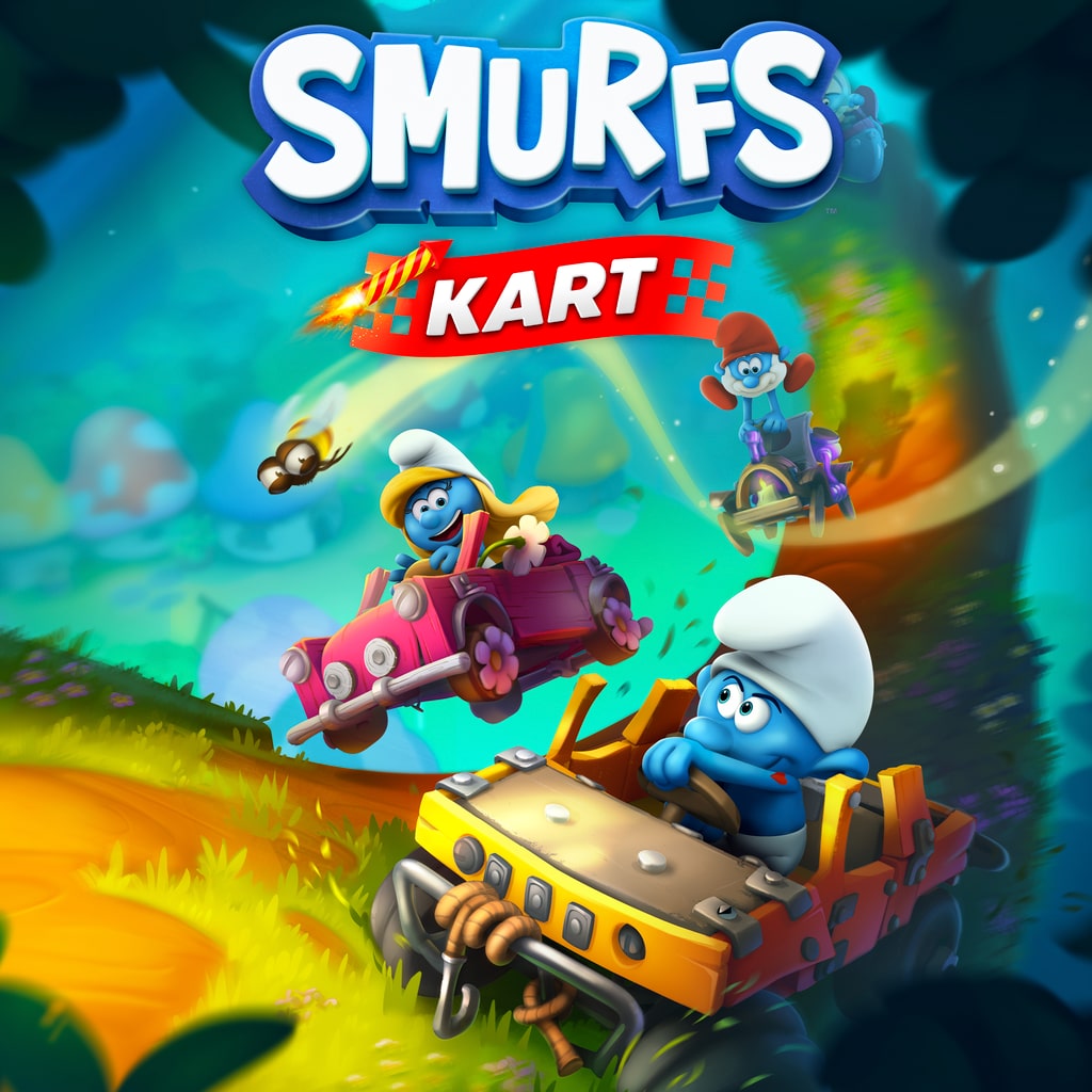 Smurfs Kart — обложка (PS4/PS5)