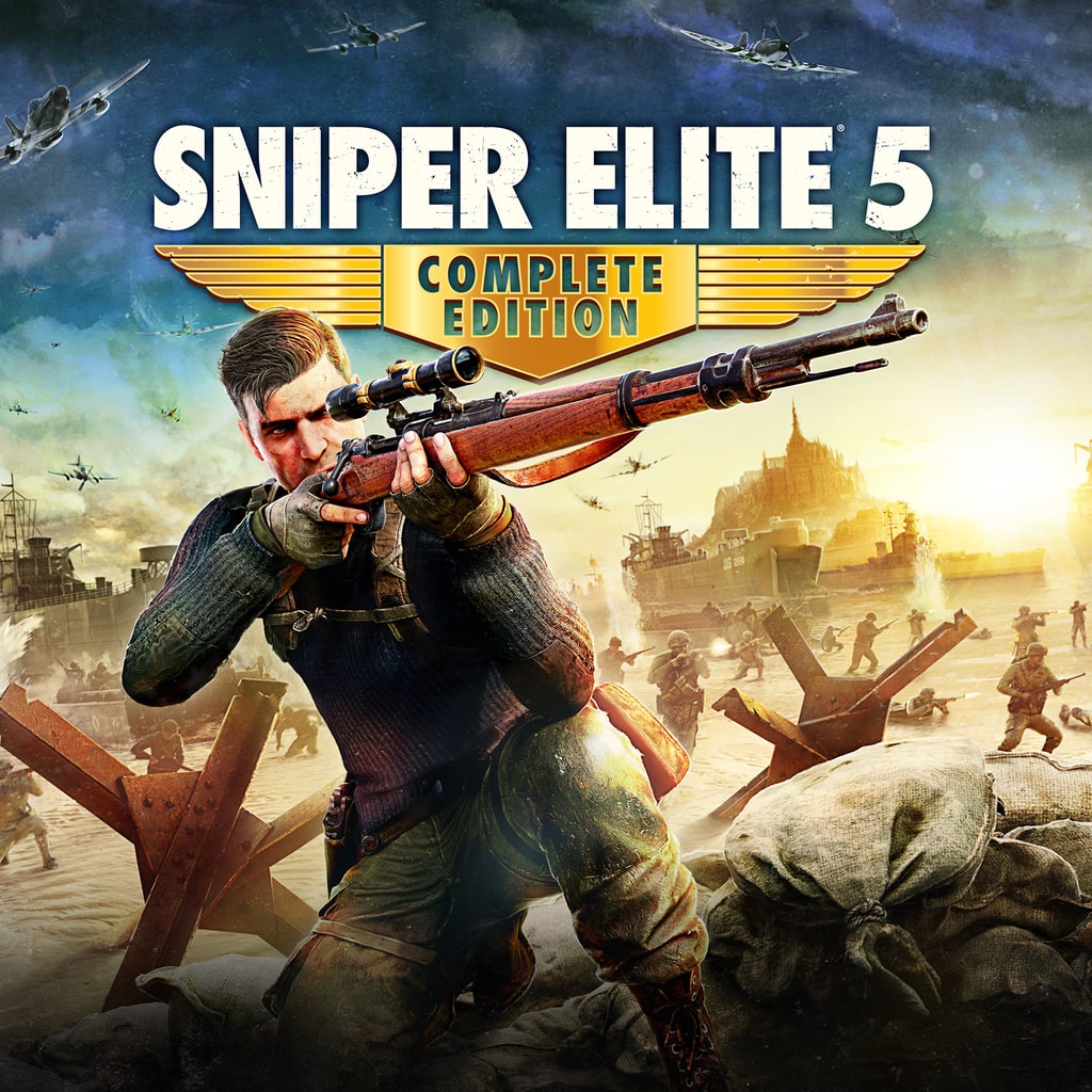 Sniper Elite 5 Complete Edition — обложка (PS4/PS5)