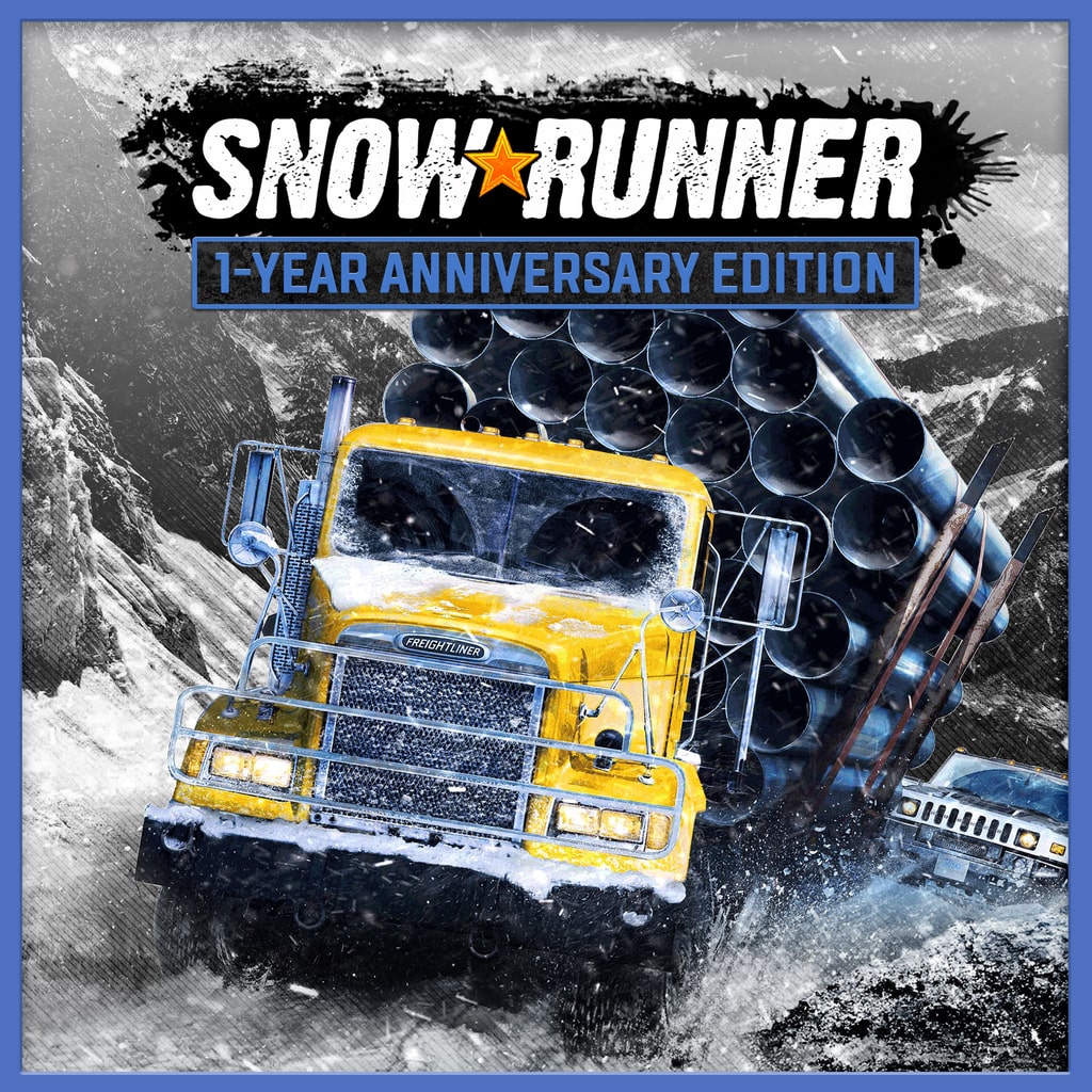 SnowRunner - 1-Year Anniversary Edition — обложка (PS4/PS5)