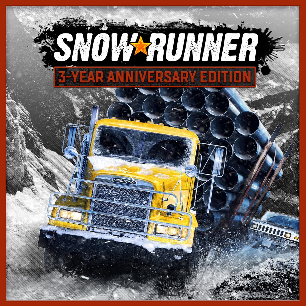 SnowRunner - 3-Year Anniversary Edition — обложка (PS4/PS5)