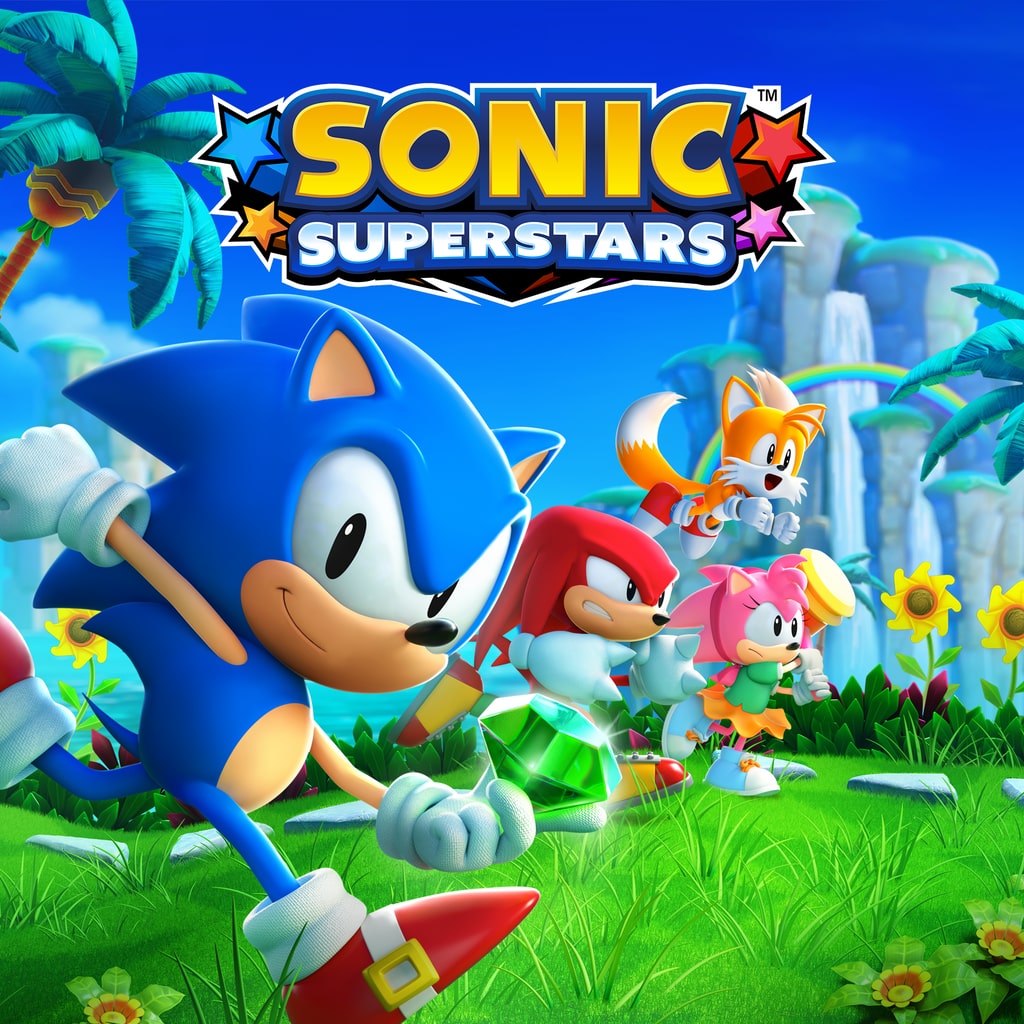 SONIC SUPERSTARS — обложка (PS4/PS5)