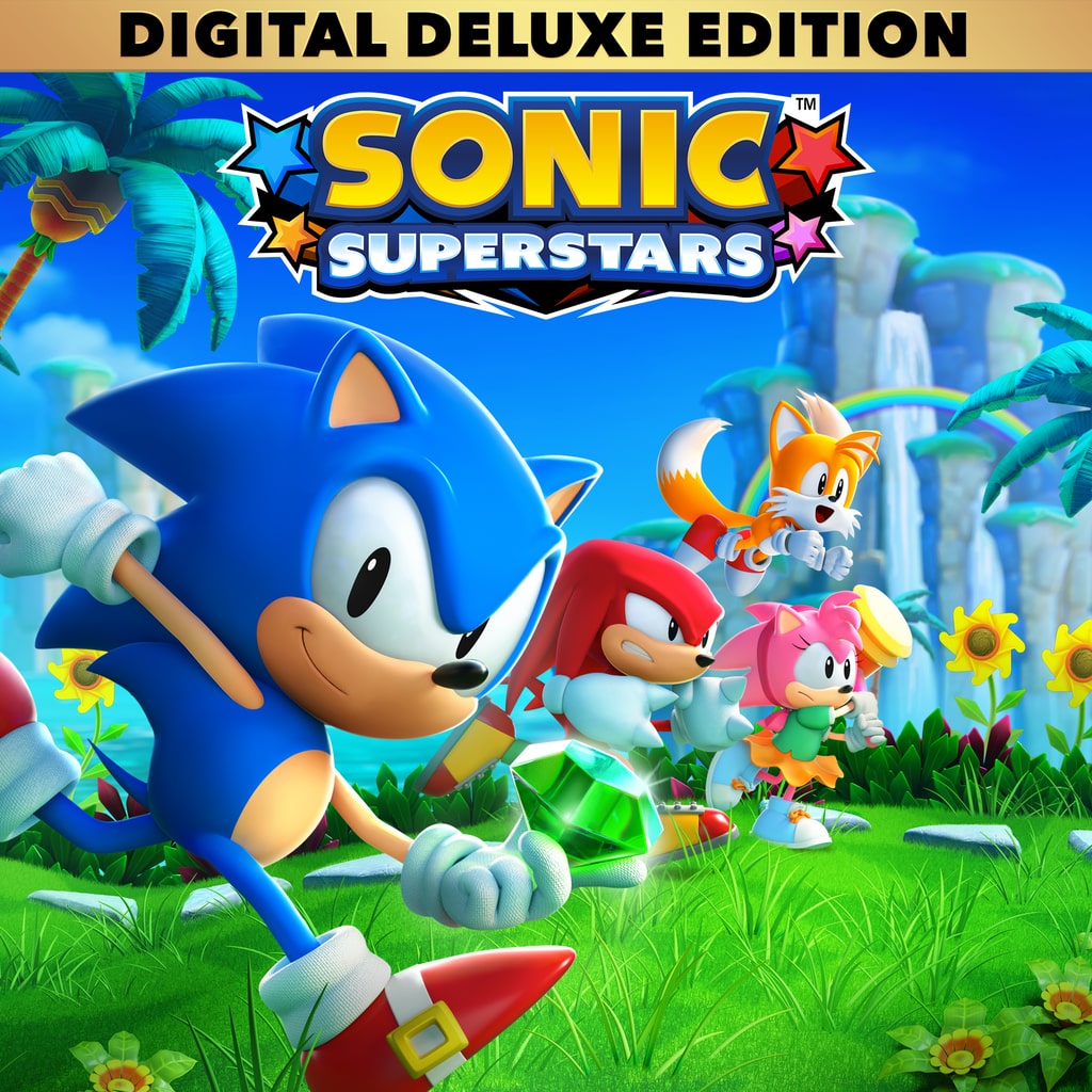 SONIC SUPERSTARS Digital Deluxe Edition с LEGO — обложка (PS4/PS5)