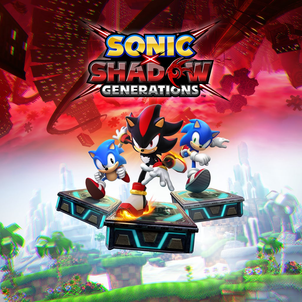 SONIC X SHADOW GENERATIONS — обложка (PS4/PS5)