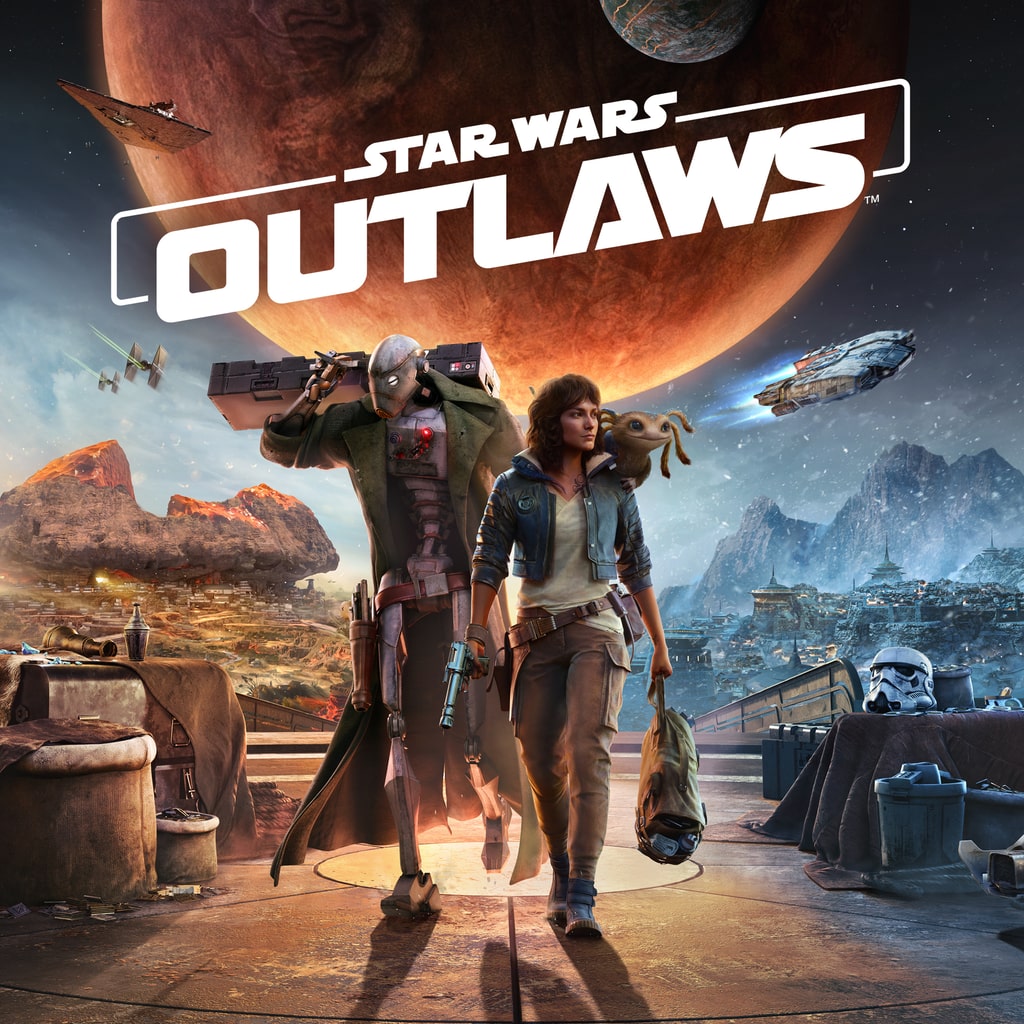 Star Wars Outlaws — обложка (PS5)