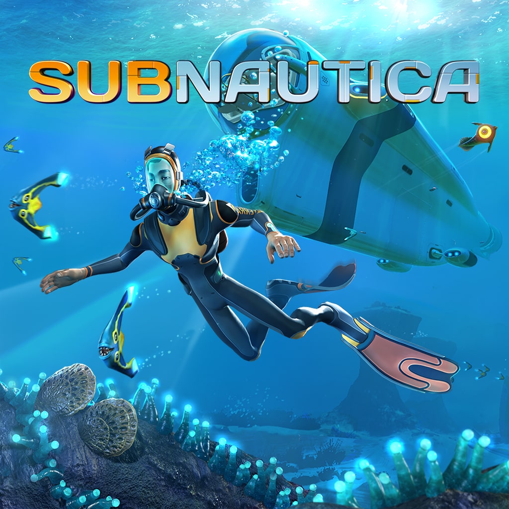 Subnautica — обложка (PS4/PS5)