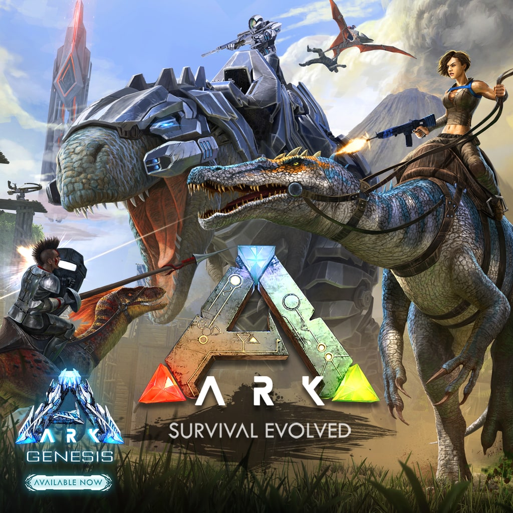 ARK: Survival Evolved — обложка (PS4)