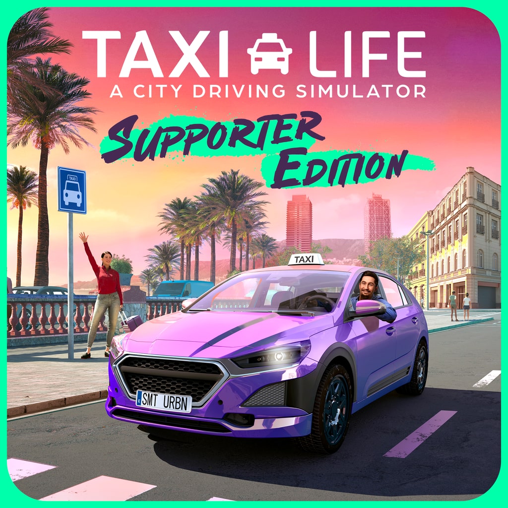 Taxi Life - Supporter Edition — обложка (PS5)