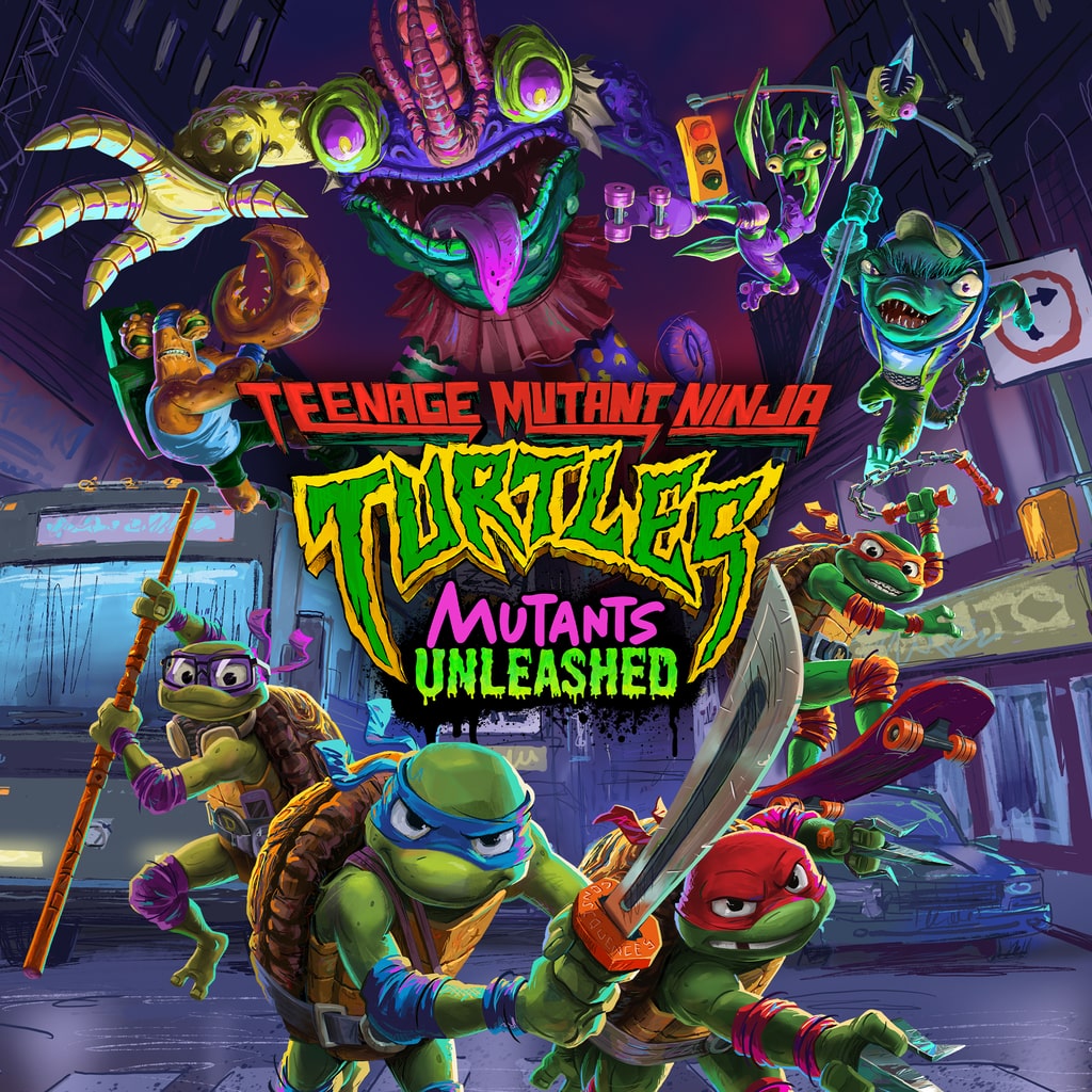 Teenage Mutant Ninja Turtles: Mutants Unleashed — обложка (PS4/PS5)