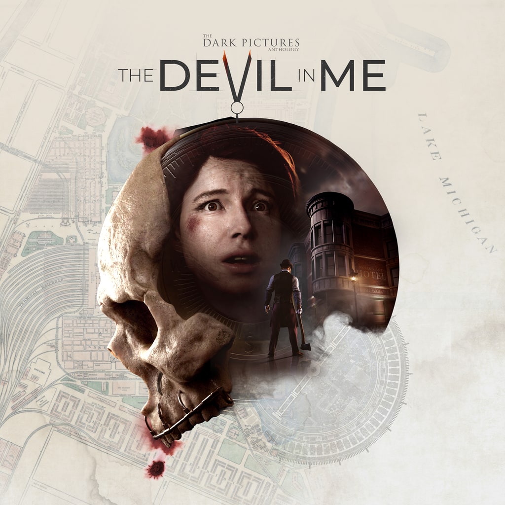 The Dark Pictures Anthology: The Devil in Me — обложка (PS4/PS5)