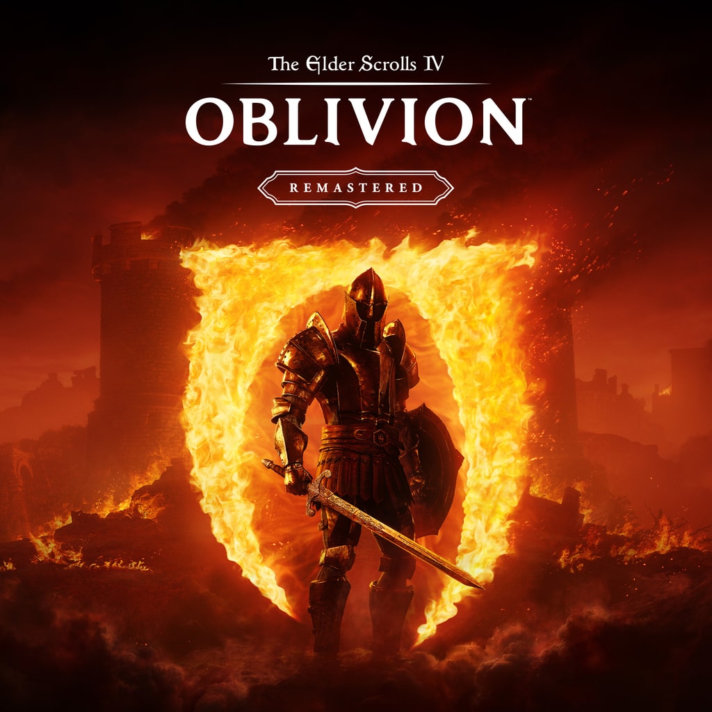 The Elder Scrolls IV: Oblivion Remastered — обложка (PS4/PS5)