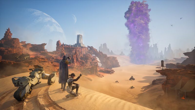 Dune: Awakening на PS5, скриншот