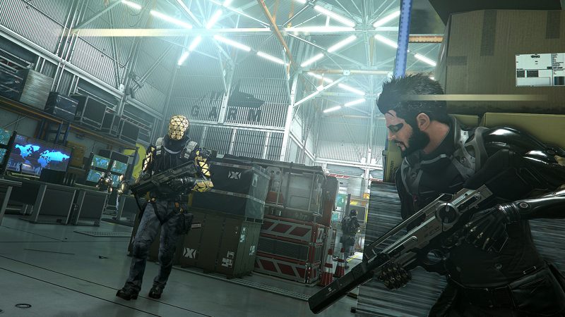Deus Ex: Mankind Divided на PS4, скриншот