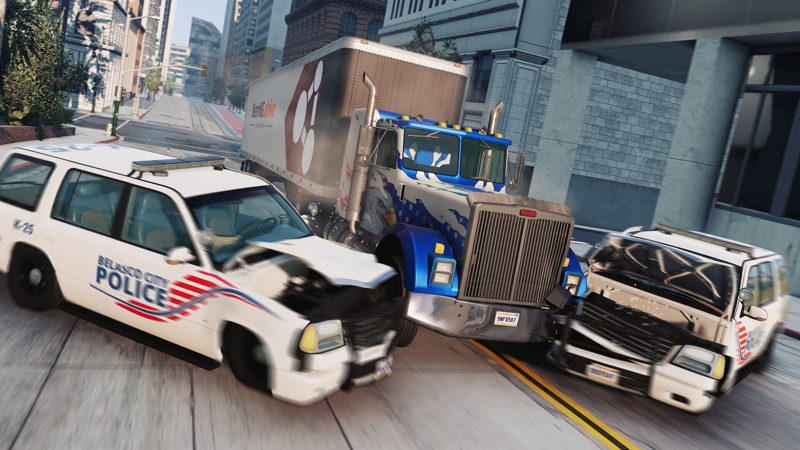 BeamNG.drive на PS5, скриншот