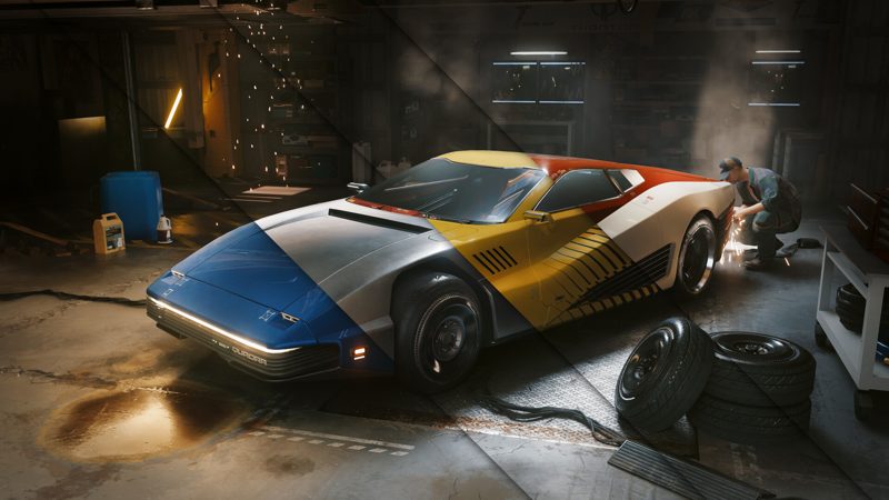Cyberpunk 2077 на PS5, скриншот