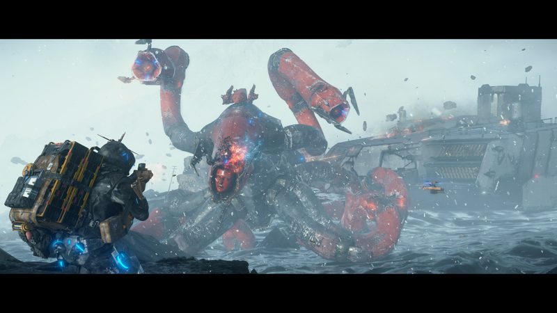 DEATH STRANDING 2: ON THE BEACH на PS5, скриншот