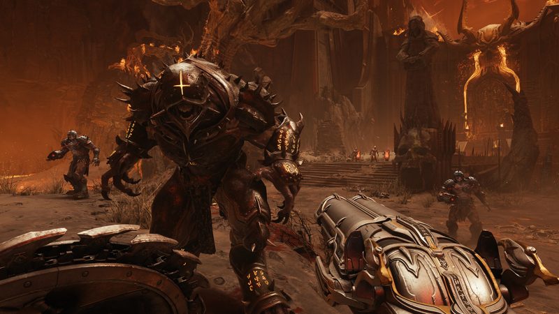 DOOM на PS5, скриншот