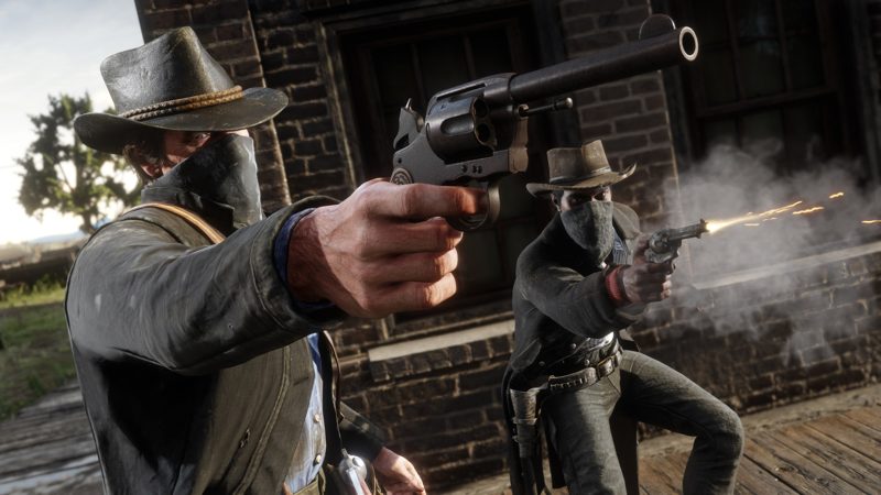 Red Dead Redemption 2 на PS5, скриншот