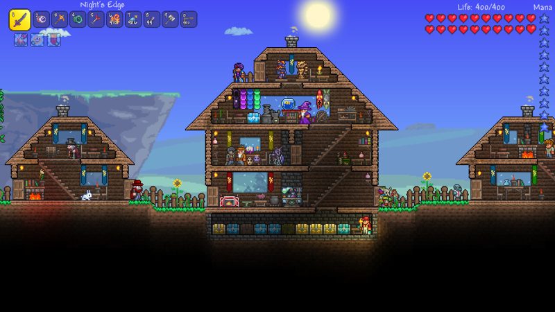 Terraria на PS5, скриншот